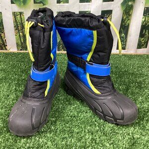 Sorel Flurry Insulated Snow Winter Ankle Boot Blue Black 5